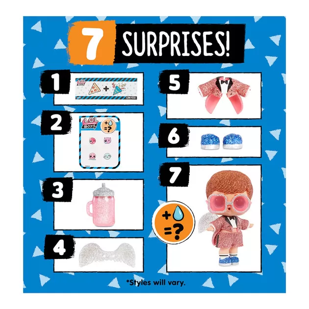 Ігровий набір з лялькою L.O.L SURPRISE! S6 W2 - ХЛОПЧИКИ