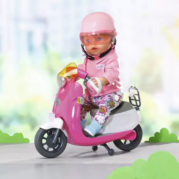 Радіокерований скутер для ляльки BABY BORN