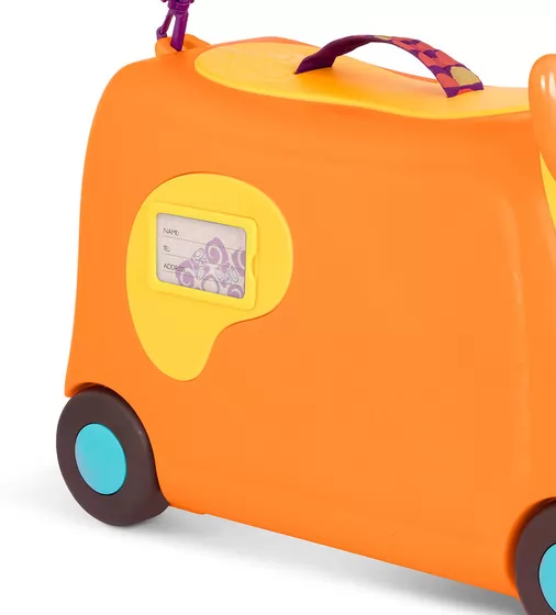 Детский чемодан-каталка для путешествий - Котик-Турист - BX1759Z_3.jpg - № 3