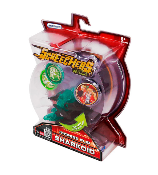 Машинка-трансформер Screechers Wild! S2 L1 - Шаркоїд - EU684204_7.jpg - № 7