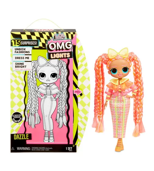 Игровой набор с куклой L.O.L. Surprise! серии O.M.G. Lights - Блестящая Королева - 565185_1.jpg - № 1