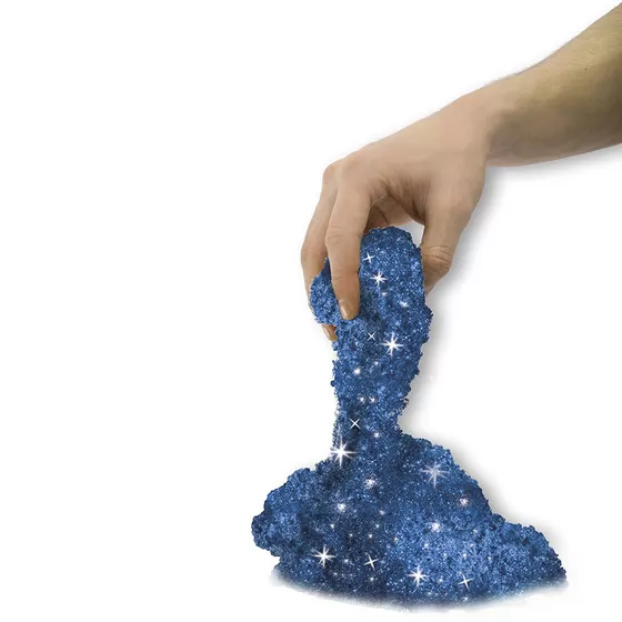 Песок Для Детского Творчества - Kinetic Sand Metallic (Синий)