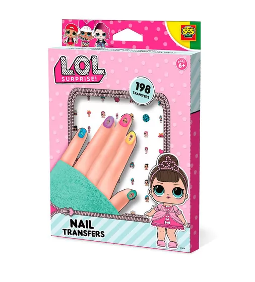 Набор наклеек для ногтей серии L.O.L SURPRISE! - Модный лук - 14193S_1.jpg - № 1