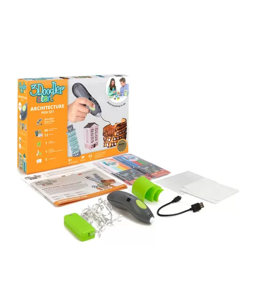 3D-ручка 3Doodler Start для дитячої творчості - Архітектор - 3DS-ARCP-COM_1.jpg - № 1