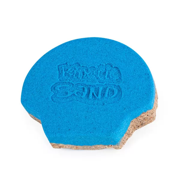 Набір піску для дитячої творчості - KINETIC SAND МУШЛЯ БЛАКИТНА