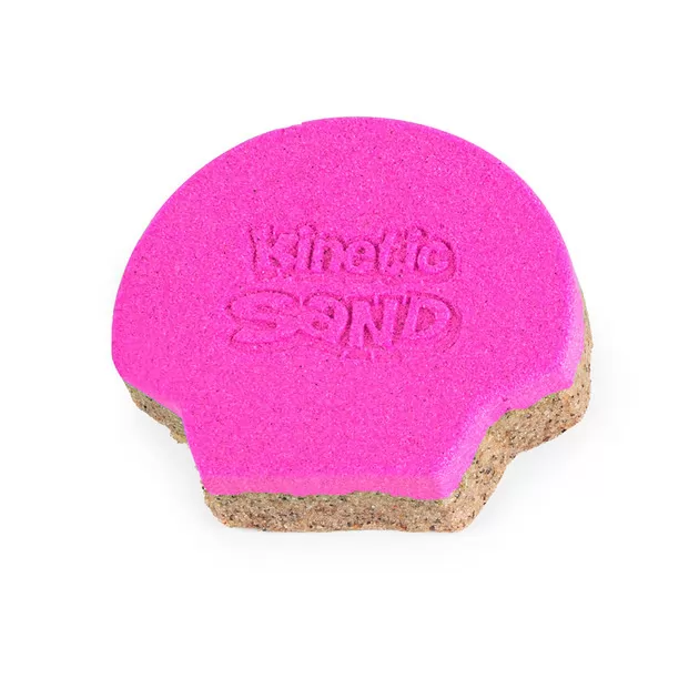 Набір піску для дитячої творчості - KINETIC SAND МУШЛЯ РОЖЕВА