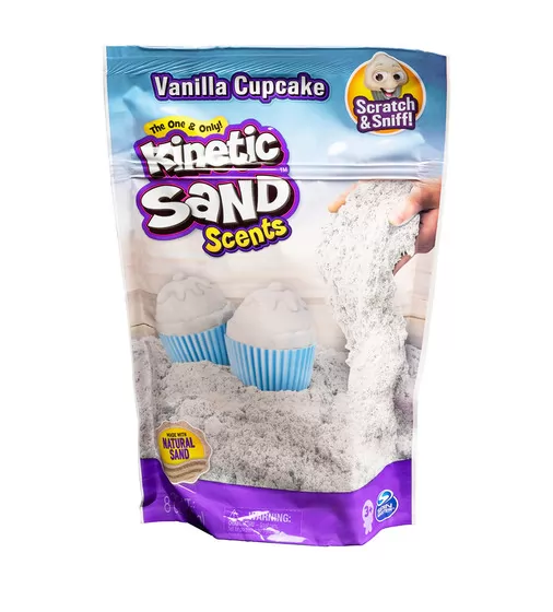 Пісок для дитячої творчості з ароматом - Kinetic Sand Ванільний капкейк - 71473V_1.jpg - № 1