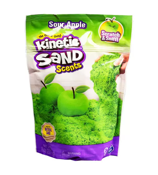 Пісок для дитячої творчості з ароматом - Kinetic Sand Карамельне яблуко - 71473A_1.jpg - № 1