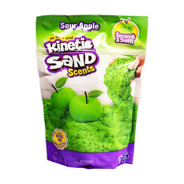 Пісок для дитячої творчості з ароматом - Kinetic Sand Карамельне яблуко