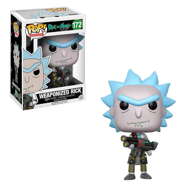 Игровая фигурка Funko POP! серии Rick & Morty" - Weaponized Rick"