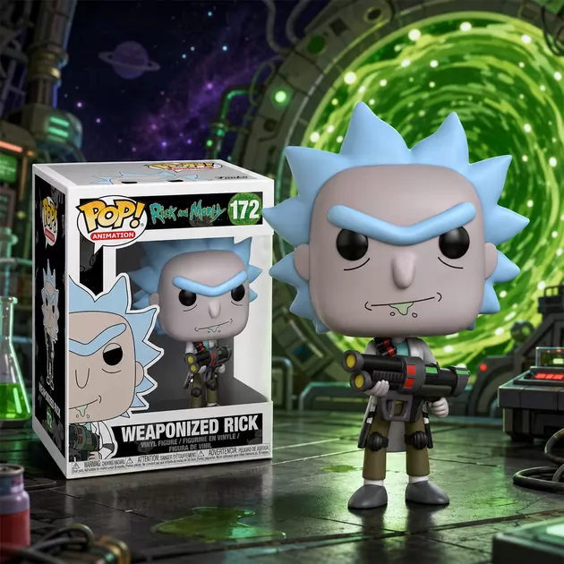 Игровая фигурка Funko POP! серии Rick & Morty" - Weaponized Rick"