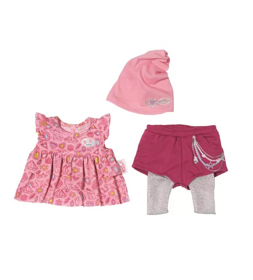 Набор одежды для куклы BABY BORN - МОДНЫЙ СЕЗОН (розовое платье) - 822180-1_1.jpg - № 1