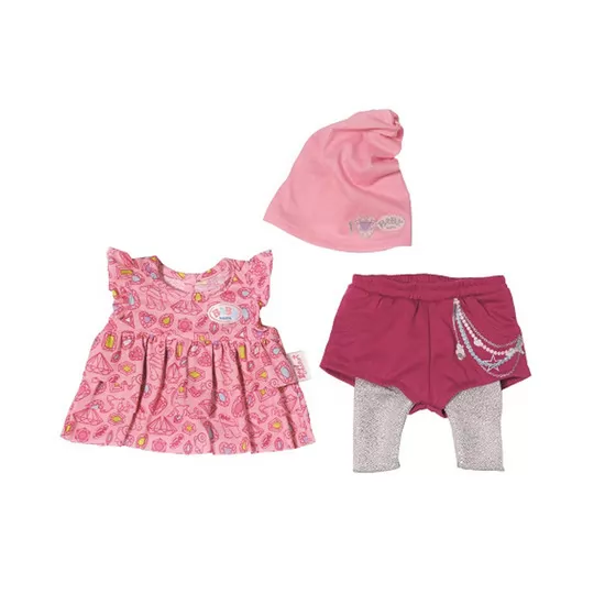 Набор одежды для куклы BABY BORN - МОДНЫЙ СЕЗОН (розовое платье)