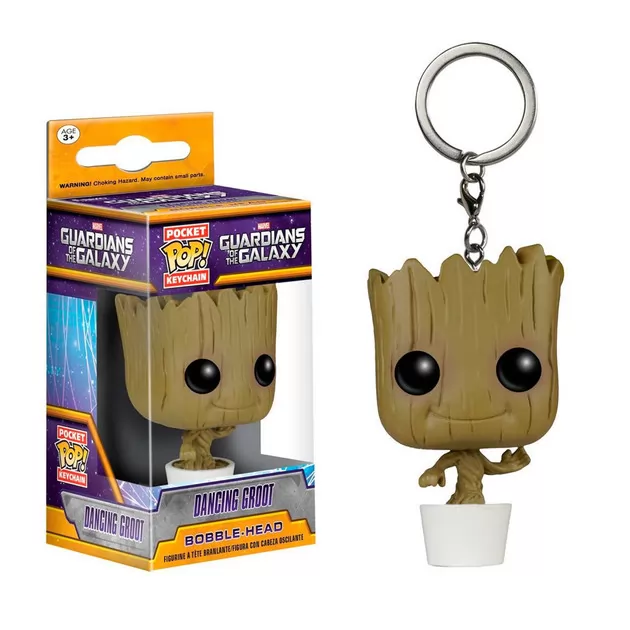 Ігрова фігурка на кліпсі Funko POP! серії Вартові Галактики" - Грут,що танцює"