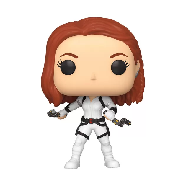 Ігрова фігурка Funko POP! серії Чорна Вдова" - Чорна Вдова у білому костюмі"