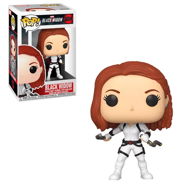 Ігрова фігурка Funko POP! серії Чорна Вдова" - Чорна Вдова у білому костюмі"