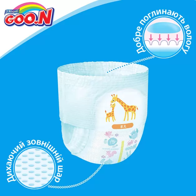 Трусики-Подгузники Goo.N Для Детей (M,  6-12 Кг)