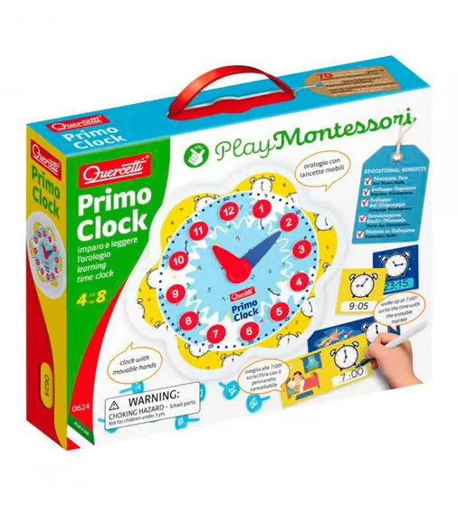 Навчальний ігровий набір серії Play Montessori" - Перший годинник" - 0624-Q_1.jpg - № 1