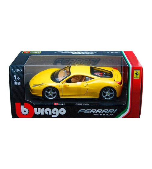 Автомодель - F430 Fiorano (асорті жовтий, червоний, 1:24) - 18-26009_11.jpg - № 11