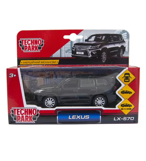 Автомодель - Lexus LX-570 - LX570-BK(FOB)_7.jpg - № 7