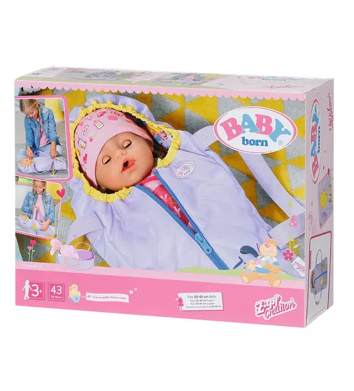 Люлька-переноска для куклы BABY born 2 в 1 - Детские сны - 828014_6.jpg - № 6