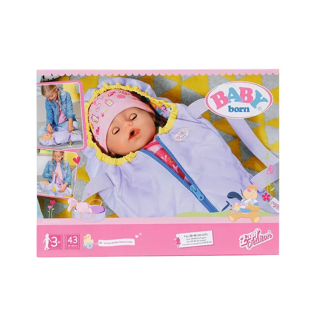 Люлька-переноска для ляльки BABY born 2 в 1 - Дитячі сни