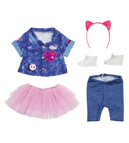 Набор одежды для куклы BABY BORN - Джинс Делюкс - 829110_1.jpg - № 1