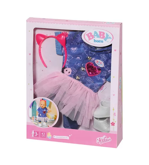 Набор одежды для куклы BABY BORN - Джинс Делюкс - 829110_7.jpg - № 7