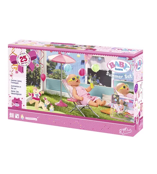 Игровой набор для куклы BABY BORN - ЛЕТНИЙ ДЕНЬ - 822395_7.jpg - № 7