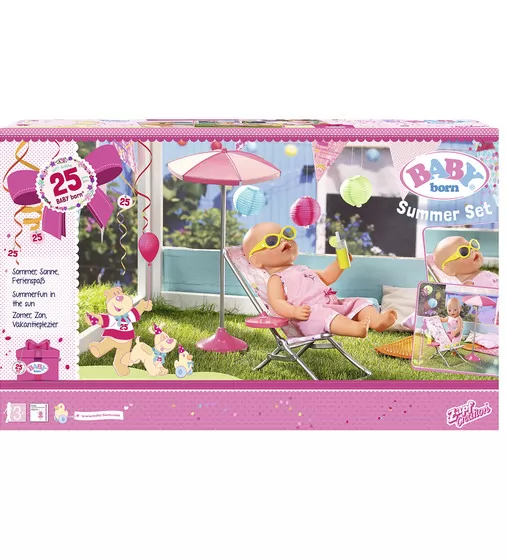 Игровой набор для куклы BABY BORN - ЛЕТНИЙ ДЕНЬ - 822395_6.jpg - № 6