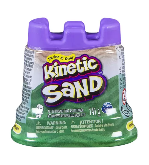 Пісок Для Дитячої Творчості Kinetic Sand Міні Фортеця (Зелений) - 71419G_1.jpg - № 1