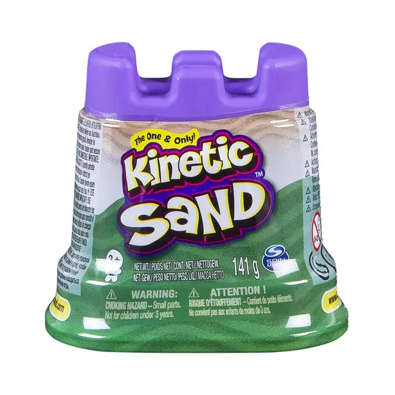 Пісок Для Дитячої Творчості Kinetic Sand Міні Фортеця (Зелений)
