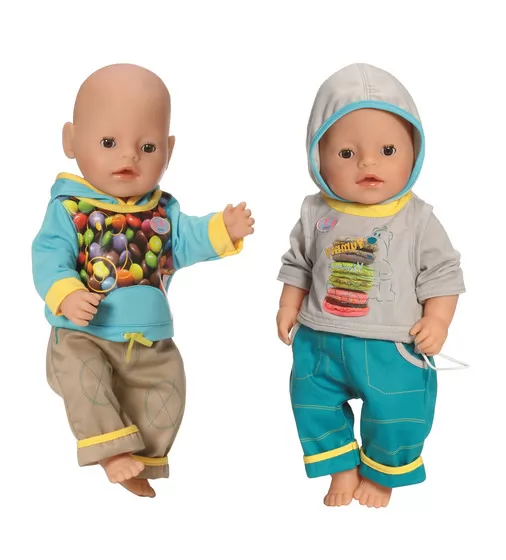Набір одягу для ляльки BABY BORN - СПОРТИВНИЙ МАЛЮК (2 в асорт.) - 821411_2.jpg - № 2