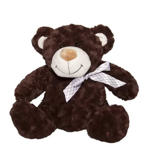 М'яка Іграшка - Ведмідь коричневий з бантом (40 См) - 4001GMU_1.jpg - № 1