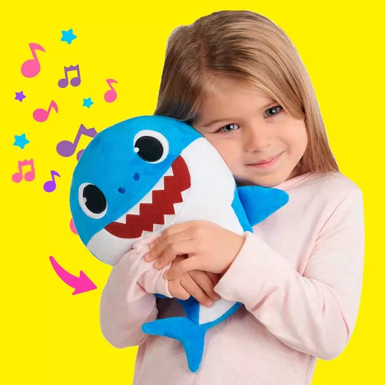 Интерактивная мягкая игрушка BABY SHARK – Папа Акуленка