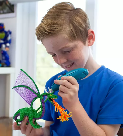 3D-ручка 3Doodler Start для детского творчества - Креатив (синяя) - 9SPSESSE2R_9.jpg - № 9