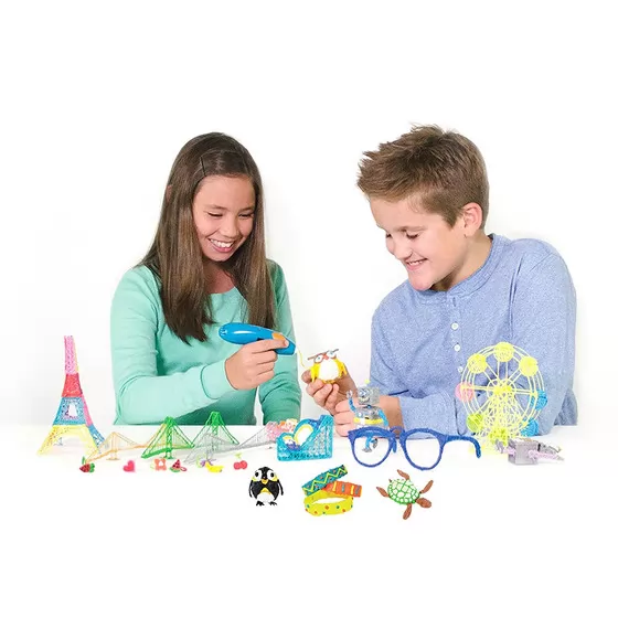 3D-ручка 3Doodler Start для детского творчества - Креатив (синяя)