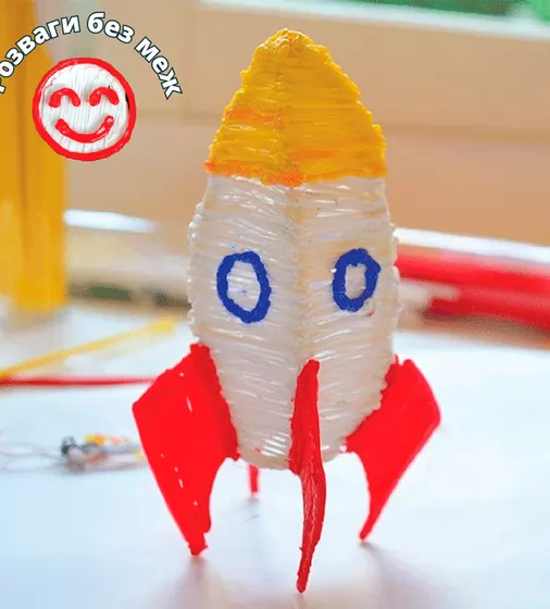 3D-ручка 3Doodler Start для детского творчества - Креатив (синяя) - 9SPSESSE2R_6.jpg - № 6