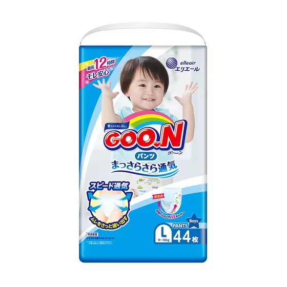 Трусики-подгузники Goo.N для мальчиков коллекция 2019 (L,  9-14 кг)