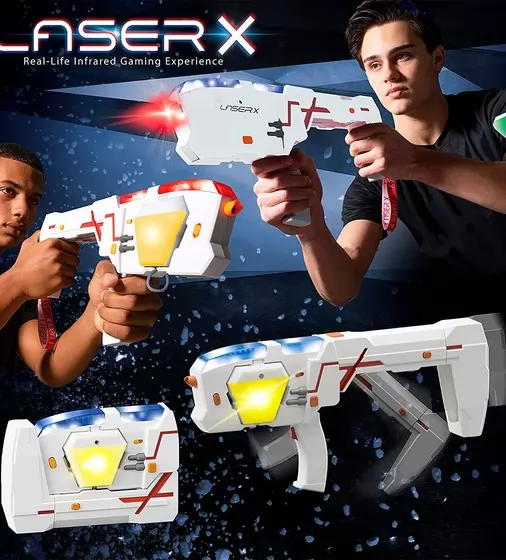 Ігровий набір для лазерних боїв - Laser X Pro 2.0 для двох гравців - 88042_6.jpg - № 6