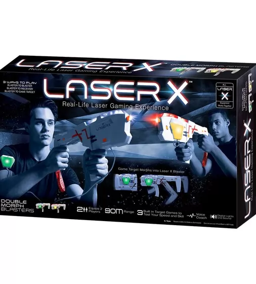 Ігровий набір для лазерних боїв - Laser X Pro 2.0 для двох гравців - 88042_7.jpg - № 7