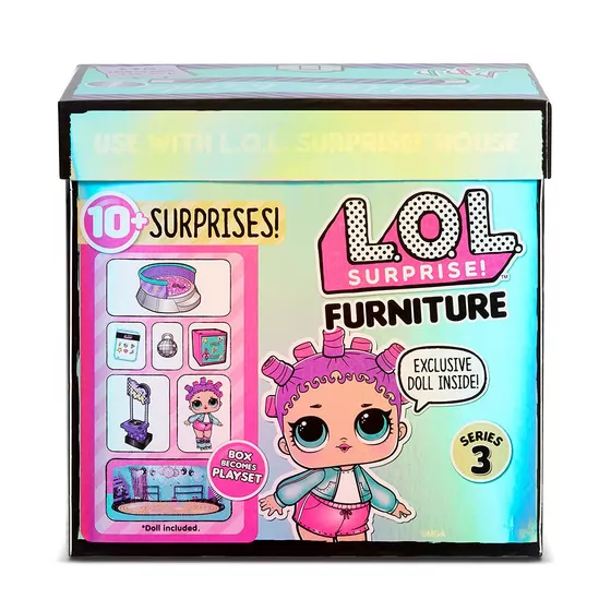 Игровой набор с куклой L.O.L. Surprise! серии Furniture" S2 - Роллердром Роллер-Леди"