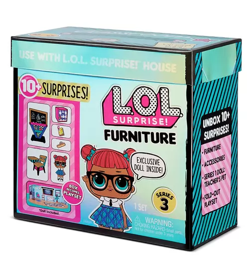 Игровой набор с куклой L.O.L. Surprise! серии Furniture" S2 - Класс Умницы" - 570028_3.jpg - № 3