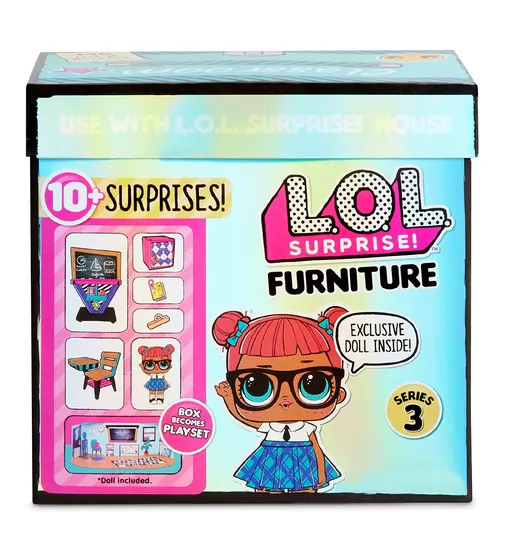 Ігровий набір з лялькою L.O.L. Surprise! серії  Furniture" S2 - Клас Розумниці" - 570028_2.jpg - № 2