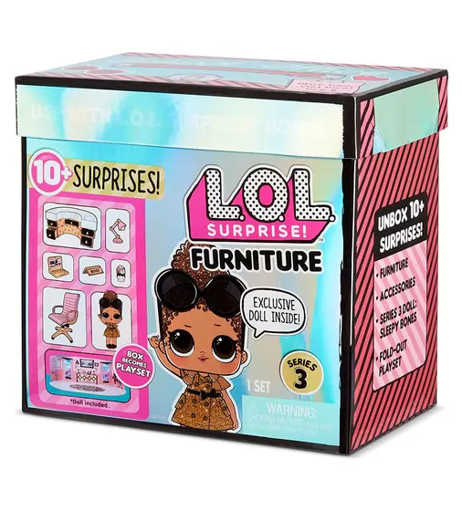 Ігровий набір з лялькою L.O.L. Surprise! серії  Furniture" S2 - Кабінет Леді-Бос" - 570042_3.jpg - № 3