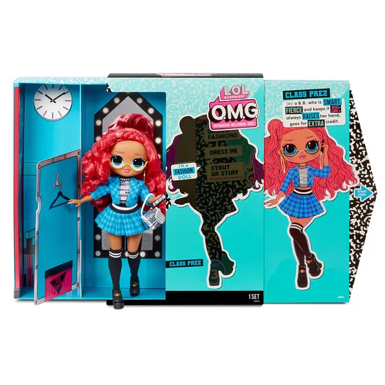 Игровой набор с куклой L.O.L. Surprise! серии O.M.G" S3 - Отличница"