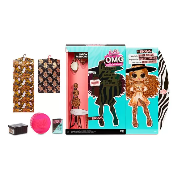 Игровой набор с куклой L.O.L. Surprise! серии O.M.G" S3 – Леди-Босс"
