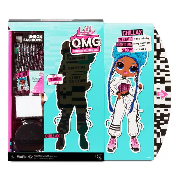 Игровой набор с куклой L.O.L. Surprise! серии O.M.G" S3 - Леди-Релакс"