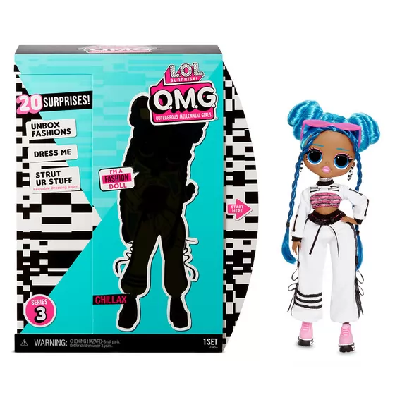 Ігровий набір з лялькою L.O.L. Surprise! серії O.M.G" S3 - Леді-Релакс"