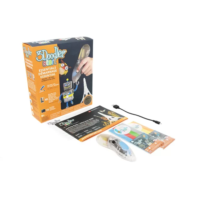 3D-Ручка 3Doodler Start для дитячої творчості - Креатив (48 стрижнів, проз.)
